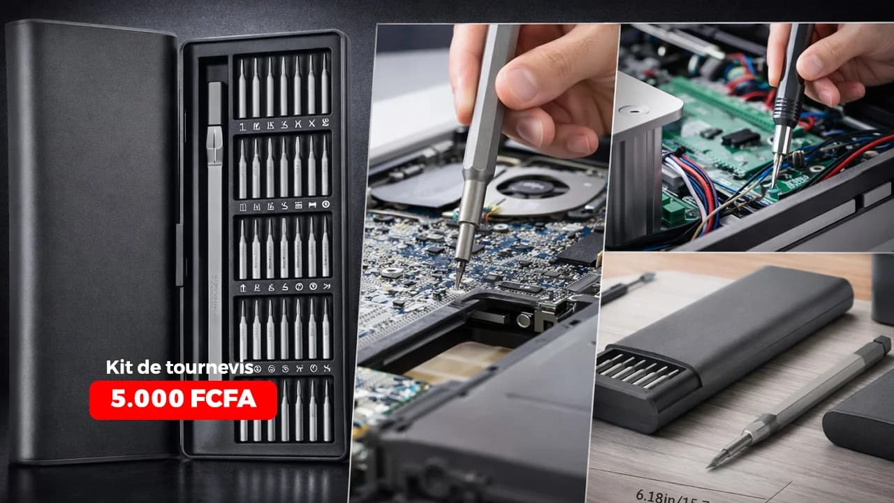 Kit de tournevis de précision — 5 000 FCFA